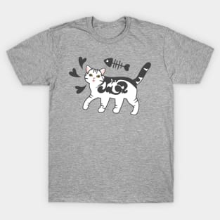 Doodle American Shorthair Cat T-Shirt